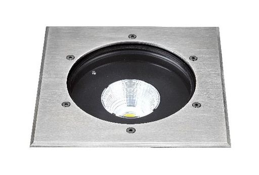 [ARI50645] Tecnisol 200 - enc.sol ext. ip67 ik10, carré, inox, led 20w 60° 4000k - 50645