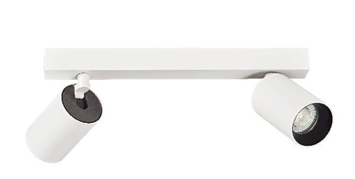 [ARI50679] Nolan b2 - plaf./appl. mur, blanc, a/lpe led 5,5w 4000k 410lm dimmable - 50679