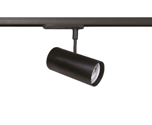 [ARI50680] Evoli - spot rail 1 all.029, noir, angle 35°, led intég. 9w 3000k 820l - 50680