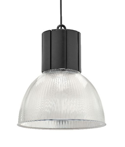 [ARI50766] Lexa - suspension ø316mm, noir / transparent, led intég. 40w 80° 4000k - 50766