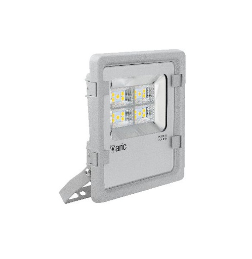 [ARI50834] Twister 3 - proj. ext. ip65 ik08, gris, 90° led intégré 45w 4000k 5850 - 50834