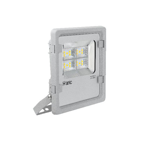 [ARI50835] Twister 3 - proj. ext. ip65 ik08, gris, 90° led intégré 45w 3000k 5400 - 50835