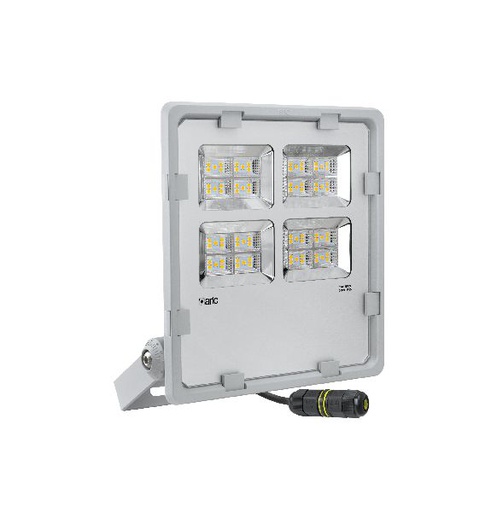 [ARI50977] Twister 3 - proj. ext. ip65 ik08, gris, 90°, led intégré 200w 4000k 25000lm - 50976