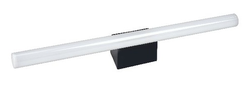 [ARI51201] Elasto led 2 - applique murale minimaliste, tube s14d led fourni, en métal noir - 51200