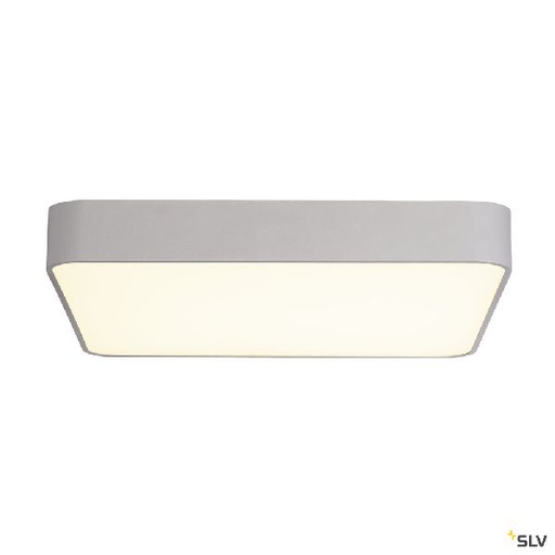 [DC1000727] MEDO 60, plafonnier carré, gris, LED 39W 3000K, variable 1-10V 1000727