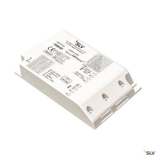 [DC1002425] Alimentation LED DALI, intérieur, blanc, 50W, 700-1500mA, variable 1-10V / Dali 1002425