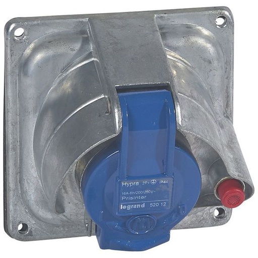 [LEG052012] Prisinter Tableau 2P+T 16A 230V Metal legrand 052012