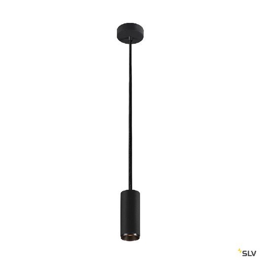 [DC1004434] NUMINOS® S, suspension intérieure, 24°, noir, LED, 11W, 2700K, variable Dali 1004434