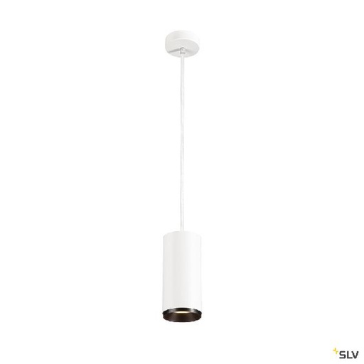 [DC1004638] NUMINOS® L, suspension, 24°, blanc/noir, LED, 28W, 3000K, variable Dali 1004638