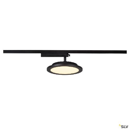 [DC1004935] PANEL TRACK, spot pour rail 1 allumage intérieur, rond, noir, LED, 18W, 3000K 1004935