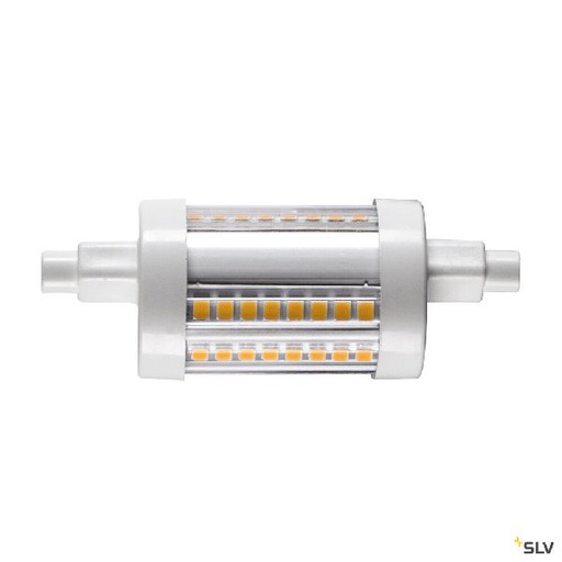 [DC1005287] Source LED QT-DE12, R7s 78mm, gris, 9W, 3000K, variable 1005287