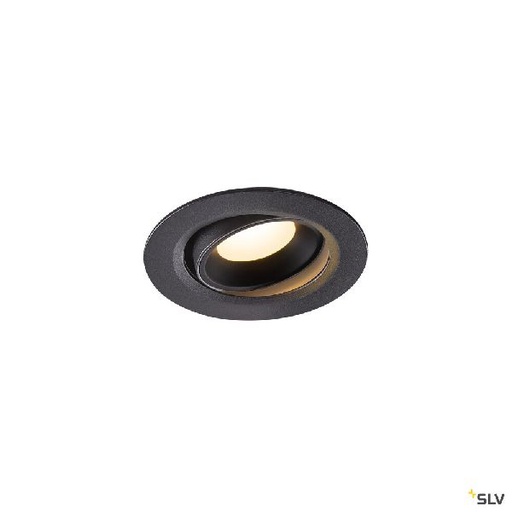 [DC1005571] NUMINOS® MOVE XS, encastré plafond orientable, 20°, noir, LED, 7W, 3000K 1005571