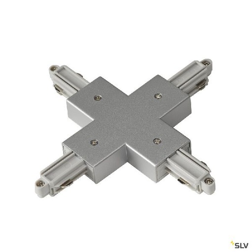 [DC143162] Connecteur en X pour rail 1 allumage 16A max, gris 143162