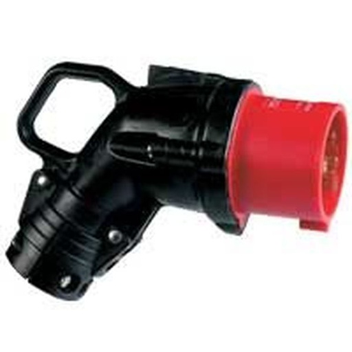 [LEG053863] Fiche Mobile Coudée Hypra Ip44 63A 380V~ À 415V~- 3P+T C legrand 053863