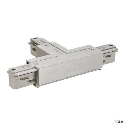 [DC145644] EUTRAC connecteur en T, terre droite, gris 145644