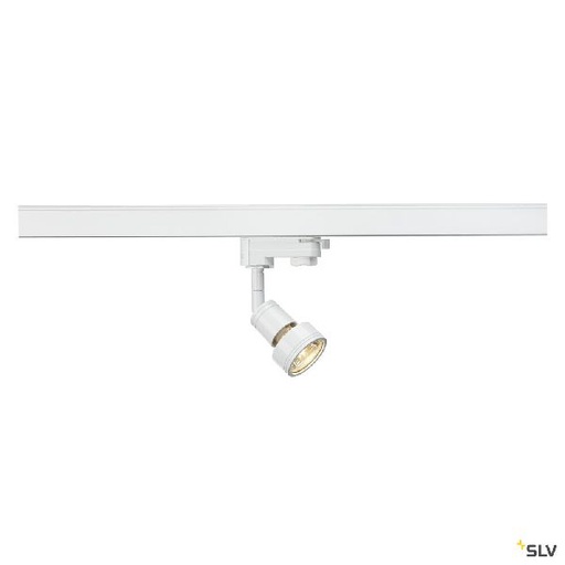 [DC153561] PURI TRACK, spot pour rail 3 allumages intérieur, blanc, GU10/QPAR51, 50W max 153561