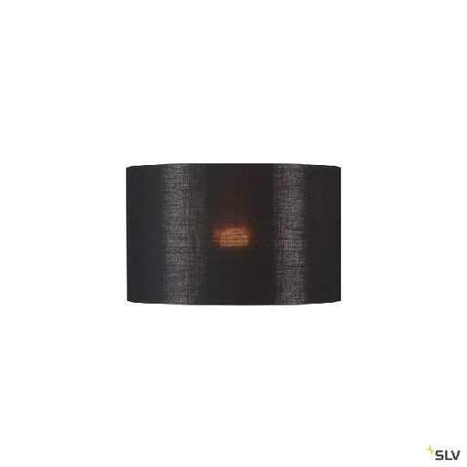 [DC156122] FENDA, abat-jour, intérieur, rond, Ø 45 cm, noir/cuivre 156122