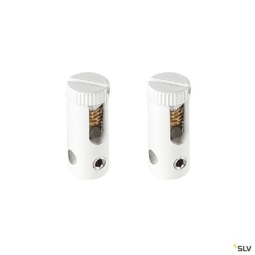 [DC186351] TENSEO, alimentation, intérieur, pour câble tendu T.B.T, blanc, 2 pièces 186351