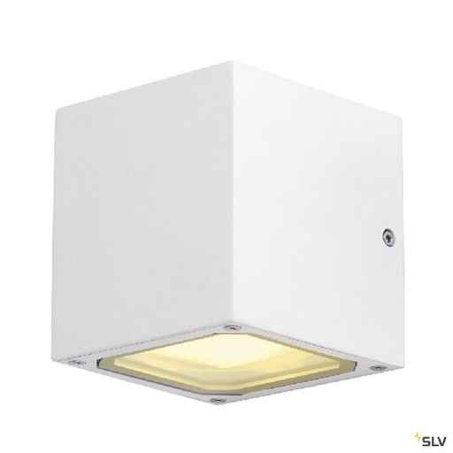 [DC232531] SITRA CUBE, applique extérieure, blanc, GX53/TCR-TSE, 2x 9W max, IP44 232531