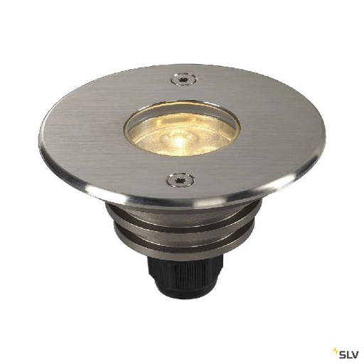 [DC233500] DASAR 920, LV encastré, rond, LED, Inox 316, 7W , 3000K, 12-25V, IP67 233500