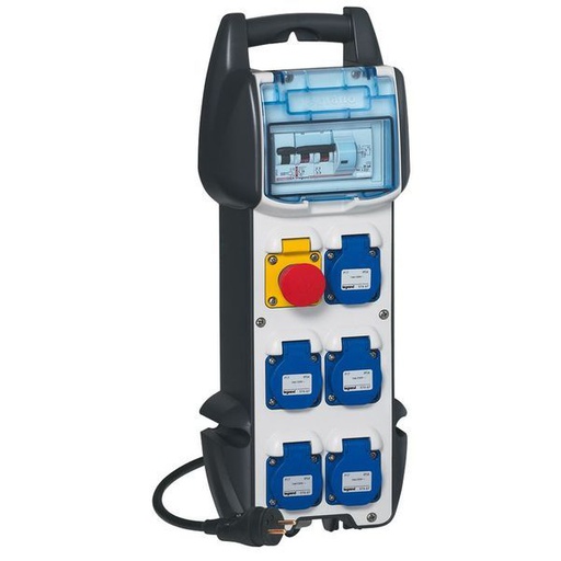 [LEG058942] Coffret De Chantier P17 Ip44 Ik10 16A 250V~ 5 Prises + legrand 058942