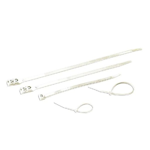 [FES-KCV100] Lot de 100 colliers de câblage Nylon blanc 100x2,5 mm - Festilight KCV100