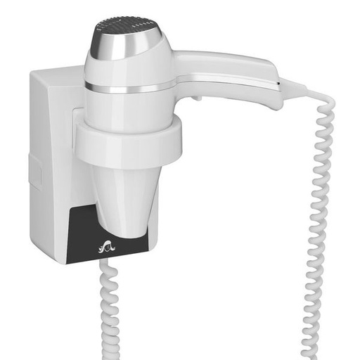 [JVD8221195] Sèche-Cheveux CLIPPER II blanc + support base - JVD 8221195