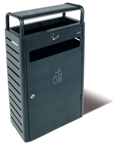 [JVD8991172] CENDRIER 5,9L + Conteneur 43L - JVD 8991172