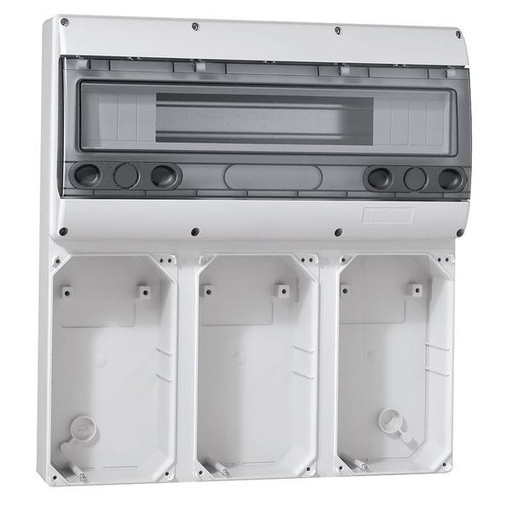 [LEG057706] Embase P17 Recevant Plastron 220X125 Rail 18 Modules 6 legrand 057706