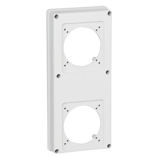 [LEG057718] Plastron P17 280X125Mm Recevant 2 Prises 16A Ou 32A Pour Com legrand 057718