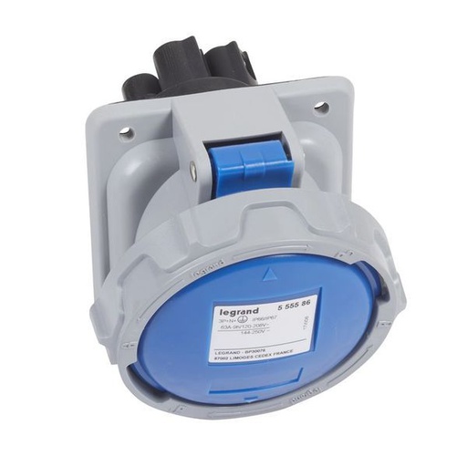 [LEG555586] Socle Tableau 63A 4P+T 230V Ip67 legrand 555586