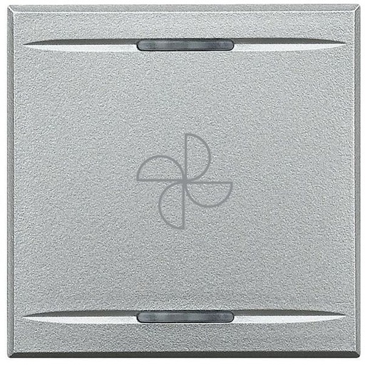 [BTHC4911/2BC] Mh Axo Alu Manet/B 2M Ventilo - Bticino HC4911/2BC