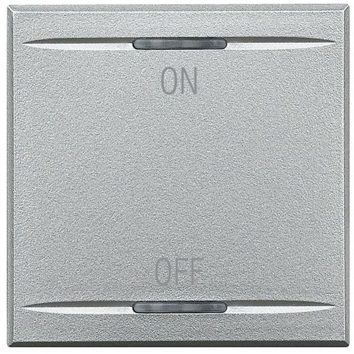 [BTHC4911/2AG] Mh Axo Alu Manet/B 2M On Off - Bticino HC4911/2AG