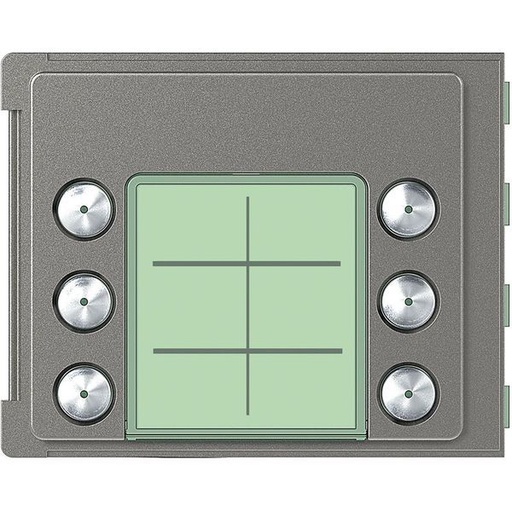 [BT352165] Facade 6 Bp Doubles Robur - Bticino 352165