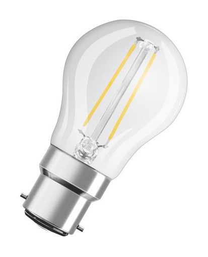 [OSR436381] LEDsclp40 4w/827 230v fil b22d 10x1- 436381