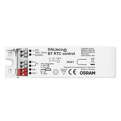 [OSR016537] Dalieco bt rtc control 25x1 systèmes de gestion de l'éclaira - 016537
