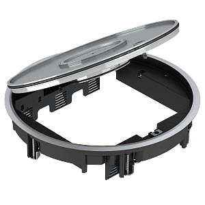 [OBO7405743] Boitier de sol rond IP65 GRAF9-2 BA3 7405743