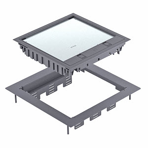 [OBO7405068] Boîtier de sol à bord recouvrant GES9-3 Adap GEE 7405068