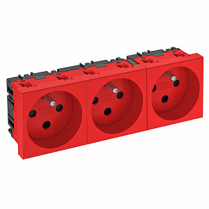 [OBO6120316] Prise NF 2P+T détrompée STD-F0K SRO3 6120316