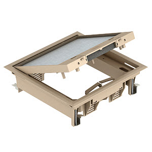 [OBO7405147] Boîtier de sol à bord recouvrant GES4-2U10T 1019 7405147