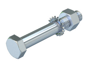 [OBO6418287] Boulon à tête hexagonale SKS 12x80 F 6418287