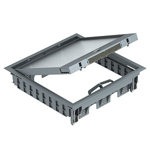 [OBO7405077] Boîtier de sol GES9-3B U 7011 7405077