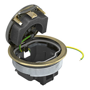 [OBO7405663] Boîtier de sol rond GESR 2 GESRMS2 7405663