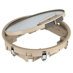 [OBO7405460] Boîtier de sol à bord recouvrant GESR7 10U 1019 7405460