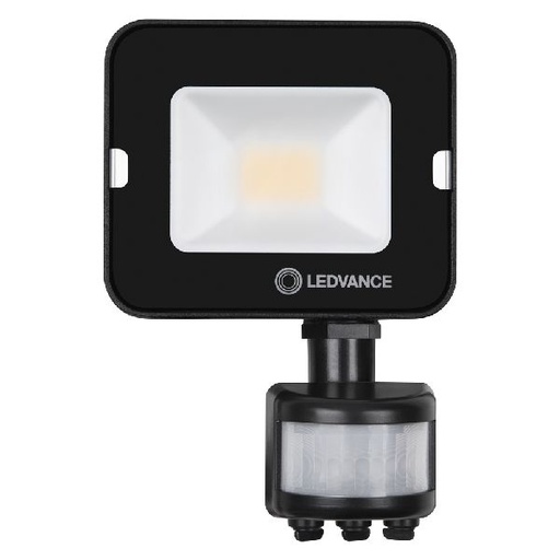 [OSR575226] LDV FL COMP S SYM100 10W/3000K 900lm IP65 noir projecteur sensor - 575226