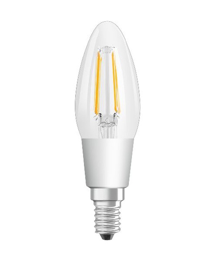 [OSR435490] LED Star+ CL B GLDFIL 40 GLOWdim 4,5W/827 E14 - 435490