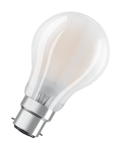 [OSR592094] Osram LED FIL CLA40 Dépolie 827 B22 4W 470lm Verre - 592094