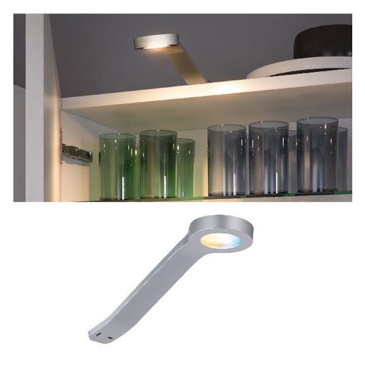 [PAU99950] Clever Connect Spot Mike 1x2W 2700-6500K tunable White 12V Chrome mat/synthétiq