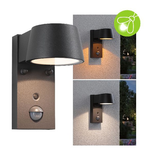 [PAU94714] Applique extérieure 230 V Capea IP44 2200 K - 3000 K PIR resp. insectes