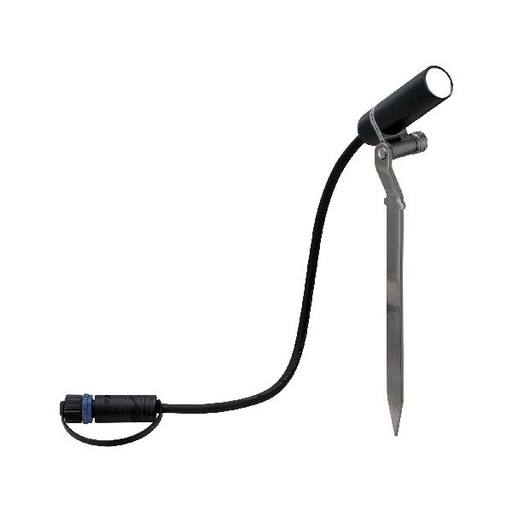 [PAU93997] Spotlight ext. Plug&amp;Shine Plantini 3000K 2,5W 24V 45°Anthracite Alu